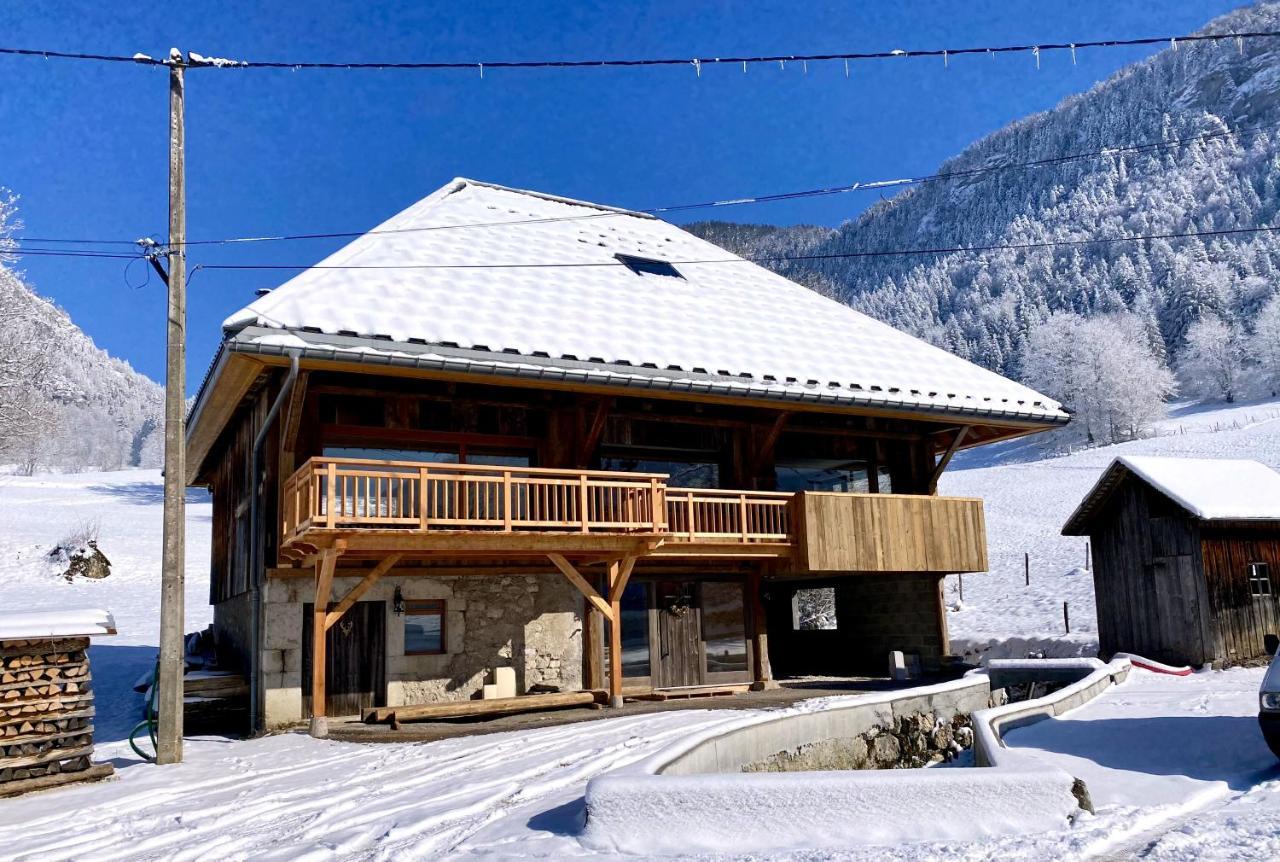 Вилла La Grange Au Ruisseau Bellecombe-en-Beauges Экстерьер фото